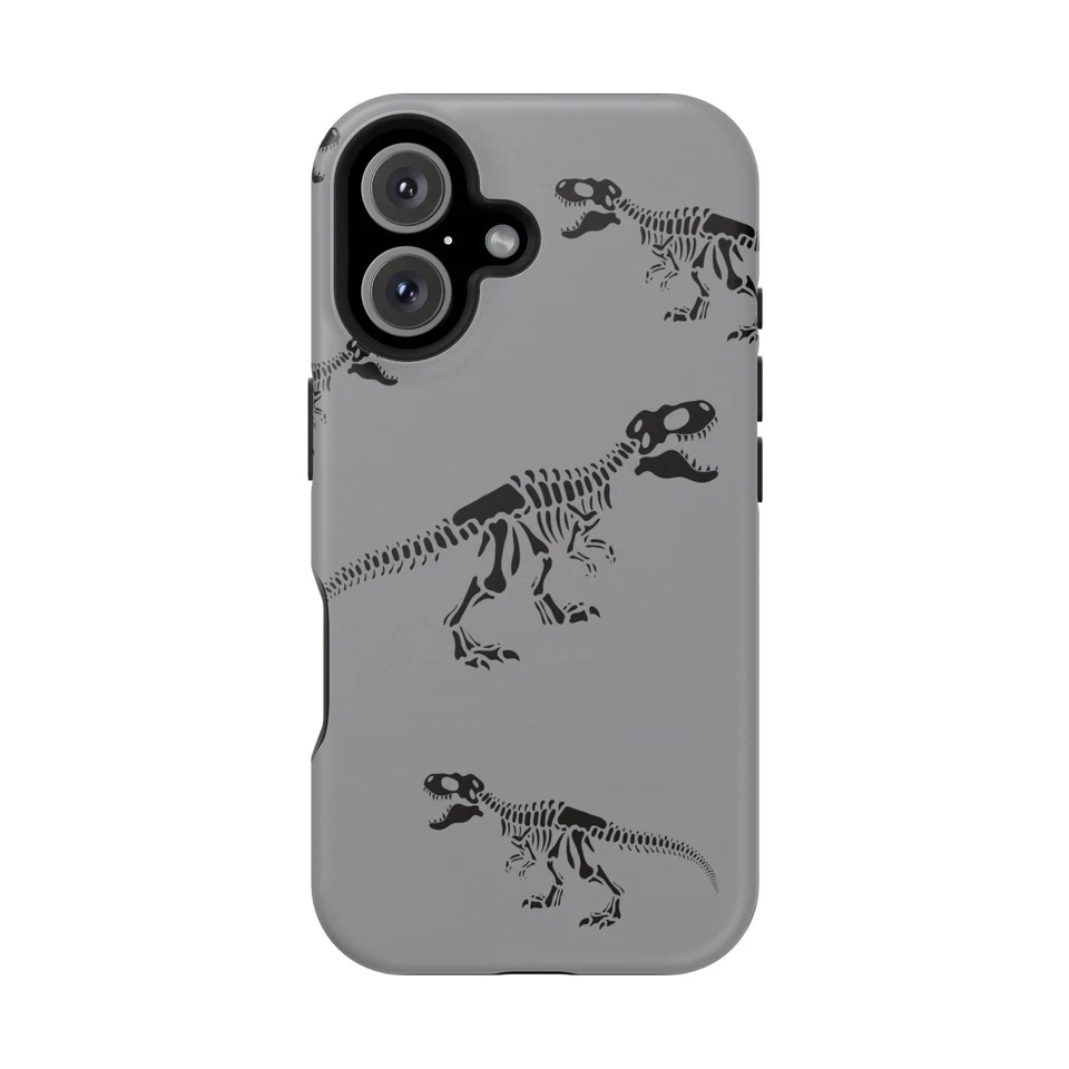 Dragon Skeleton Minimal Protective Magsafe Cover iPhone Cases for 17 16 15 14 13 - Image 1 of 1