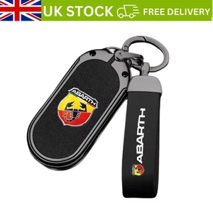 Protector de llave y llavero de metal anodizado Abarth 500 595 695 124 accesorio de regalo - Imagen 1 de 14