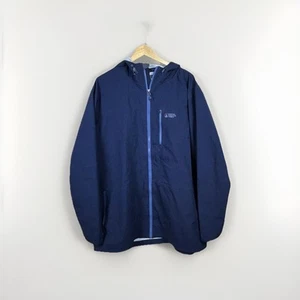 Vintage Mens Eastern Mountain Sports Rain Coat 2XL Soft Shell Full Zip Jacket - Picture 1 of 9