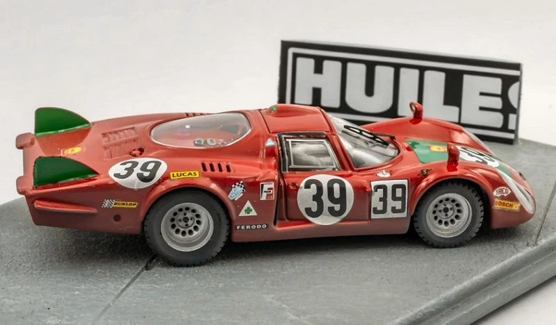 Alfa Romeo 33.2 Le Mans 1968 Ignazio Giunti 1:43 BEST 9872D - Image 1 of 1