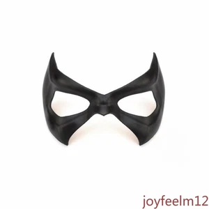 Robin Nightwing Superhéroe Halloween Juegos con disfraces Media Máscara Facial Fiesta Negro Adulto 1 pieza - Imagen 1 de 6