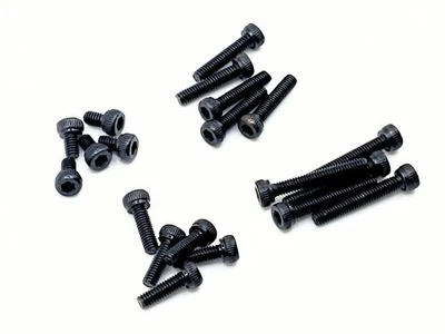 M3x25 DIN912 Zylinderkopfschraube Stahl 10,9 schwarz brüniert Gewindeschrauben - Bild 1 von 4