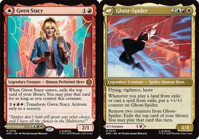 ** Gwen Stacy   Ghost Spider ** EDH Commander Deck ** MTG - Image 1 of 4