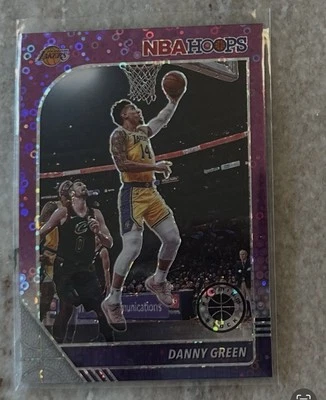 2019-20 Panini NBA Hoops Premium Stock - Danny Green #179 Purple Disco Prizm - Image 1 of 2