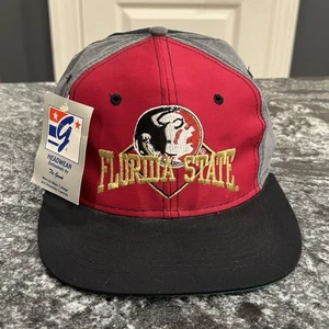 Vintage Florida State Seminoles The Game Snapback Hat NCAA 90’s New Deadstock - Bild 1 von 8