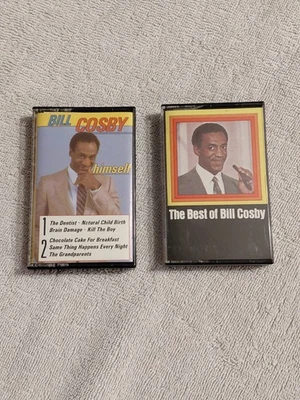 Cassette Bill Cosby Himself 1982 Motown Records AND BEST OF BILL Stand Up Comedy Foto 1 de 4