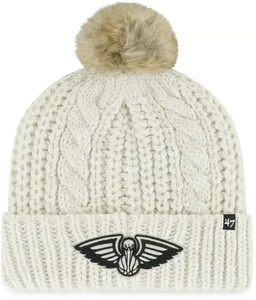 New Orleans Pelicans NBA '47 Women's Meeko Knit Winter Hat NWT - Picture 1 of 2