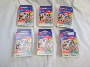 Polaroid Carta Fotografica Zip Snap Photo Paper 6 Confezioni Da 20 Pz(120 Foto) - Photo 1/9