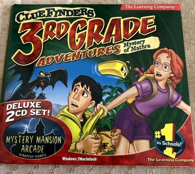 Clue Finders 3rd Grade Adventures Mystery of Mahra for Ages 7-9+ Deluxe 2 CD set - Image 1 of 2