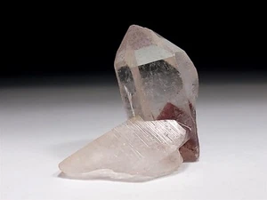 Beautiful Red Sunset Phantom Quartz Crystal with Hematite Inclusions #35 - Picture 1 of 5
