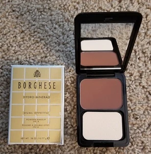 NIB Borghese Hydro-Minerali Dual Effetto Powder Makeup SPF 8 ~TERRA (10)~ - Picture 1 of 1