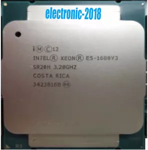 Intel Xeon e5-1680 v3 CPU processor 3.20 GHz 8-core sr20h lga2011-3 x99 server - Picture 1 of 1