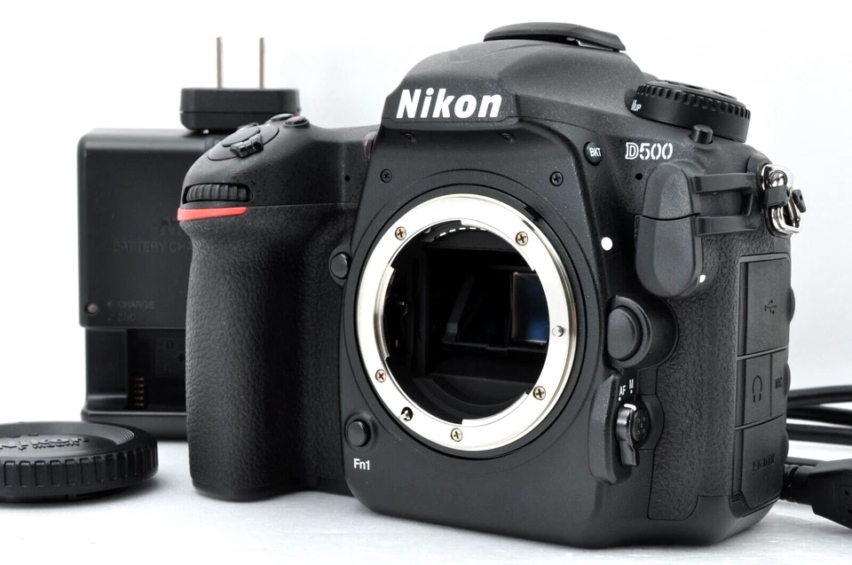 [Mint SC:7020 (4%)] Nikon D500 20.9MP DSLR Body Multilingual from Japan #2575 - Image 1 of 4