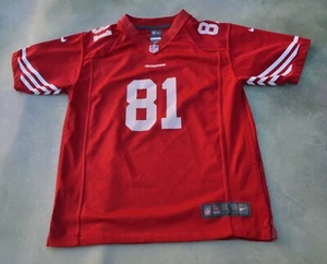 Nike On Field NFL San Francisco 49ers Anquan Boldin #81 Jersey Size Youth L. - Picture 1 of 6