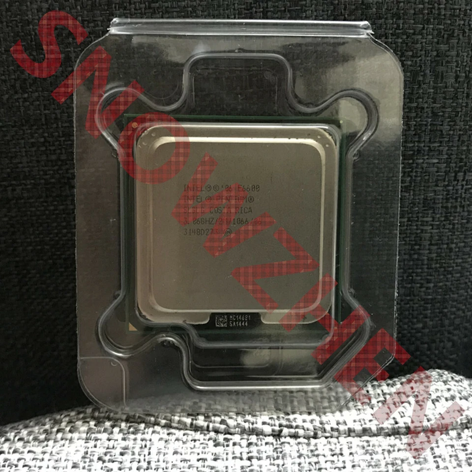 Intel Pentium Dual-Core E6600 CPU SLGUG CPU 3.06GHz 2M LGA 775 Processor - Image 1 of 1