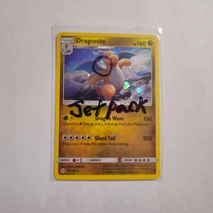 SWIRL PACK C 🌀 Dragonite 96/149 Cosmos Holo Rare Sun & Moon Pokemon Card - NM - Picture 1 of 2