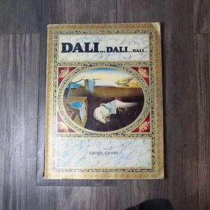 DALI 1968 Large Deluxe Salvador Dali Art Book Max Gerard Gold France HC/DJ - Picture 1 of 4