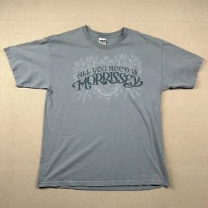 Gildan Morrissey Shirt Mens L All You Need British Music Recording Artist 2008 - Picture 1 of 7