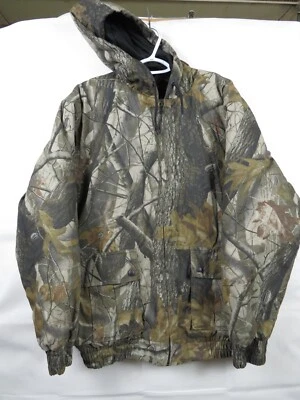 Outfitters Ridge Zip Coat Jacket Camo Hunting Work Med 38-40 insulated - Image 1 of 4