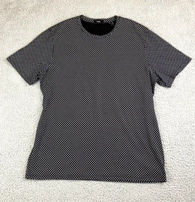 Camiseta Theory Clean Jersey Kessler XXL Negro Diamante 100% Pima Minorista $95 NUEVA SIN ETIQUETAS NUEVA Foto 1 de 4