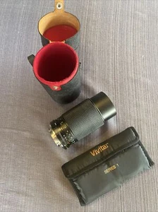Vtg Starblitz MC Auto Zoom 1:45 80mm-200mm Lens Minolta MD Mount Vivitar Filters - Picture 1 of 9