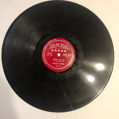 Smiley Lewis  78 rpm 10" record  Ooh La La / Too  Many Drivers - Image 1 of 3