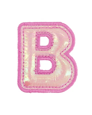 Stoney Clover Lane Pink Puffy Holo Letter Patch - Image 1 of 4