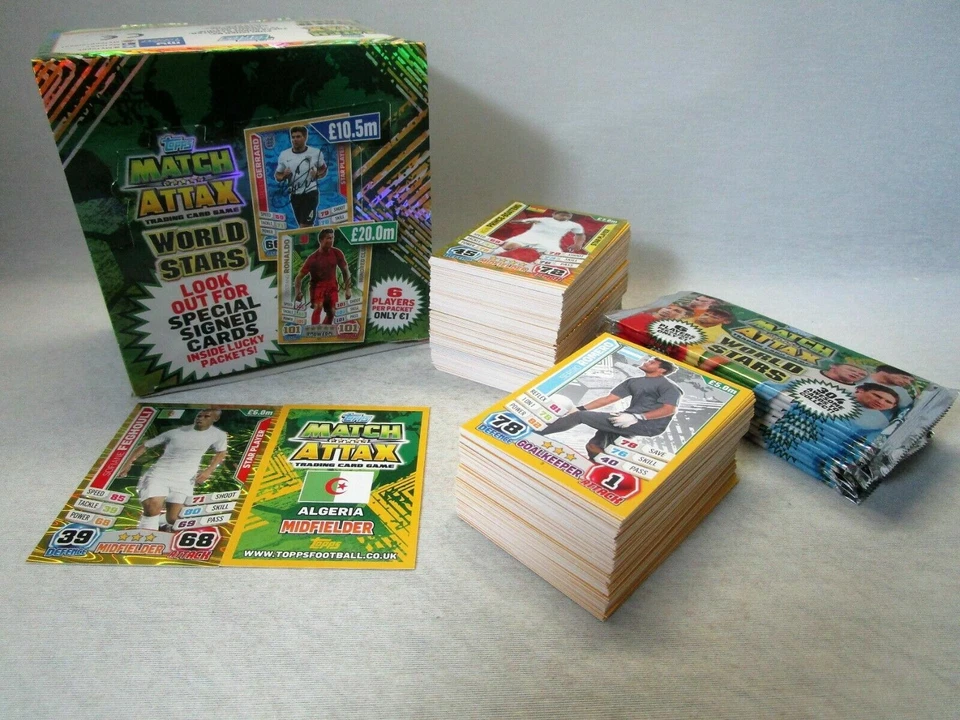 MATCH ATTAX WORLD STARS-TOPPS-2014-TRADING CARD GAME-CARD a scelta-NUOVA-NEW - Bild 1 von 3