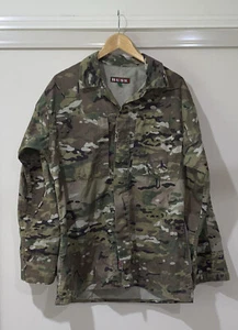 Huss Long Sleeve Camo Camouflage Shirt Size XL - Picture 1 of 7