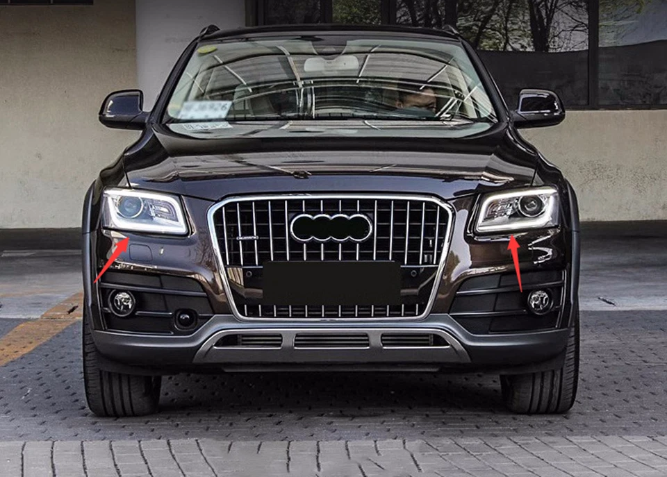 ABS Plastic Exterior Front LED laser lens headlight For Audi Q5 2009-2018 - Image 1 of 4