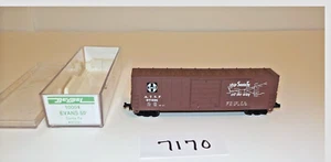 BEV-BEL 10004 Spur N Santa Fe Evans 50' Box Car ATSF #37291 (#7170) - Bild 1 von 6