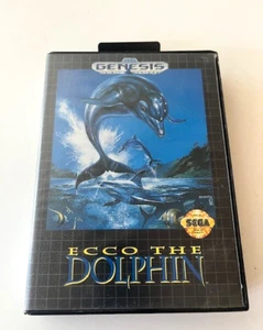 Ecco The Dolphin - with Case & Manual - Sega Genisis / Megadrive - Imagen 1 de 4