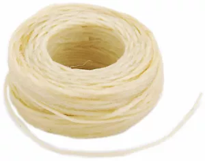 Linen Thread Waxed Natural 25 Yd Spool 11207-02 Tandy Leather Craft Sewing - Picture 1 of 1