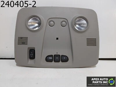 OEM 2011 Chevy Traverse 3,6 L cúpula superior luz de lectura techo corredizo consola conmutadora Foto 1 de 4