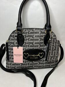 Juicy Couture HEART TO HEART dome satchel crossbody purse NWT $89 retail