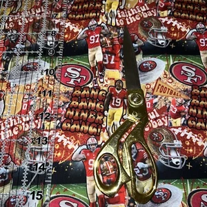 Custom SF Football Bang 100% Cotton 11.5x 56 Ships Fast - Picture 1 of 1