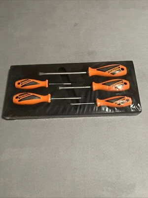 Brand New Matco Tools SSPCO5CA 5 Piece Premium Orange Screwdriver Set Sealed - Image 1 of 4