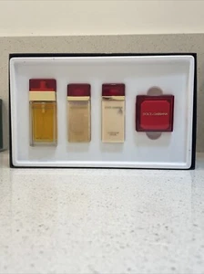 Vintage Dolce & Gabbana D&G Pour Femme EDT 25ml Shower Gel Body Milk Soap Set - Picture 1 of 3