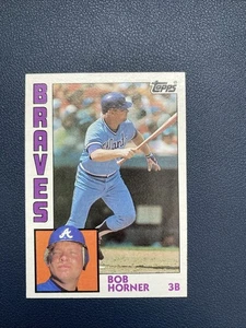 1984 Topps #760 Bob Horner Atlanta Braves NM - Picture 1 of 2