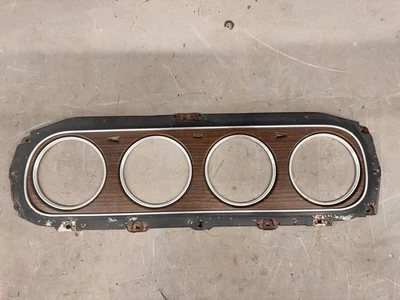 1969 1970 Mercury Cougar Eliminator tablero recorte velocímetro calibre racimo bisel OE Foto 1 de 4