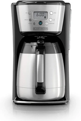Cafetera Térmica Black+Decker 12 Tazas Controles Digitales Programables NUEVA Foto 1 de 4