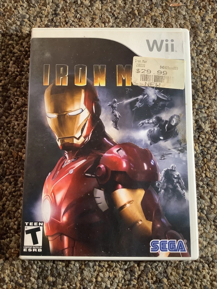 🦾 Iron Man (Nintendo Wii, 2008) – Complete w/ Manual – Very Good Condition - Image 1 of 3