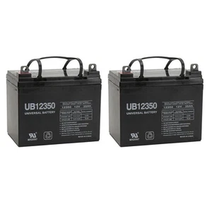 UPG 2 Pack - 12V 35Ah AGM Sealed Lead Acid Battery UB12350 Group U1 - Picture 1 of 1