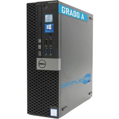 Dell 5040 SFF WIN10 i5 PC 8GB 480GB Fixed Desktop SSD M.2 Office Business - Image 1 of 4