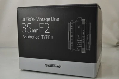 [NEW]Voigtlander Ultron Vintage Line 35mm F/2 Aspherical Type II VM Black Lens - Image 1 of 4