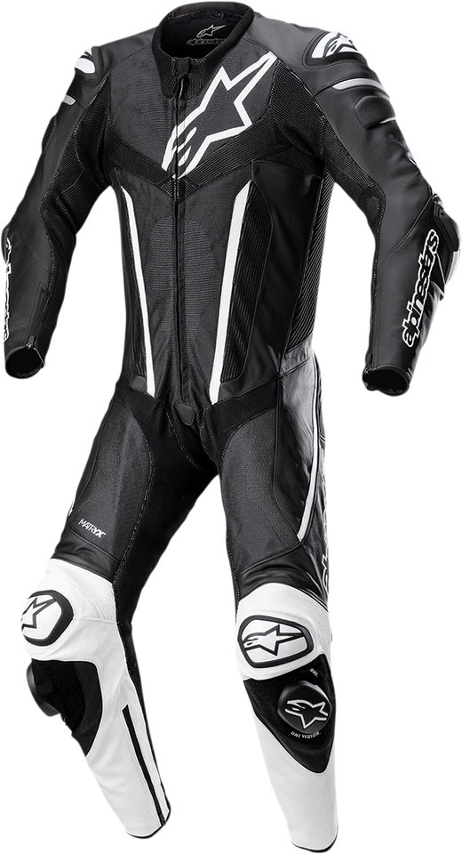 ALPINESTARS 3153022-12-50 Fusion 1-Piece Suit - Black/White - US 40 / EU 50