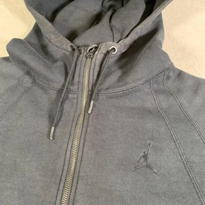 Jordan Jumpman Sudadera con Capucha Para Hombres XL Negra Cremallera Completa Sudadera Polar Bolsillos Nike - Imagen 1 de 12