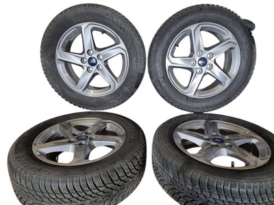 Original Ford Focus IV Felgen MK4 205/60 R16 Zoll JX7J-A1C Winterreifen Nokian - Bild 1 von 4