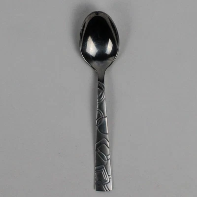Cambridge Silver Erika Sand Pattern Teaspoon 6.5" Stainless Rare Find - Image 1 of 4
