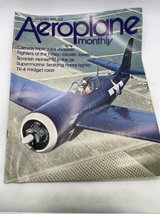 Aeroplane Monthly Magazine January 1978 Vol 6 No 1 Gloster Javelin IPC - Picture 1 of 3